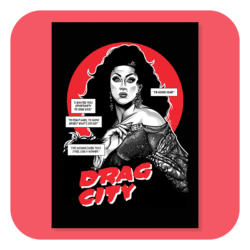 Drag City Ben DeLa Creme Print