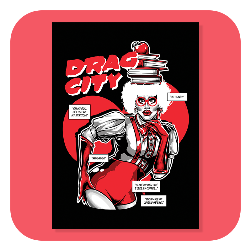 Drag City Trixie Mattel A3 Poster