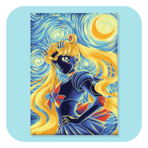 Usagi's Starry Night A4 Print [Discontinued]