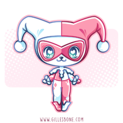 Nya Nya Neko Harley Quinn Classic Pink