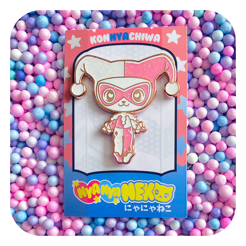 Nya Nya Neko Harley Quinn Classic Pink - Image 2