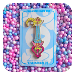Pin Club Magical Keyblades The Moon Princess