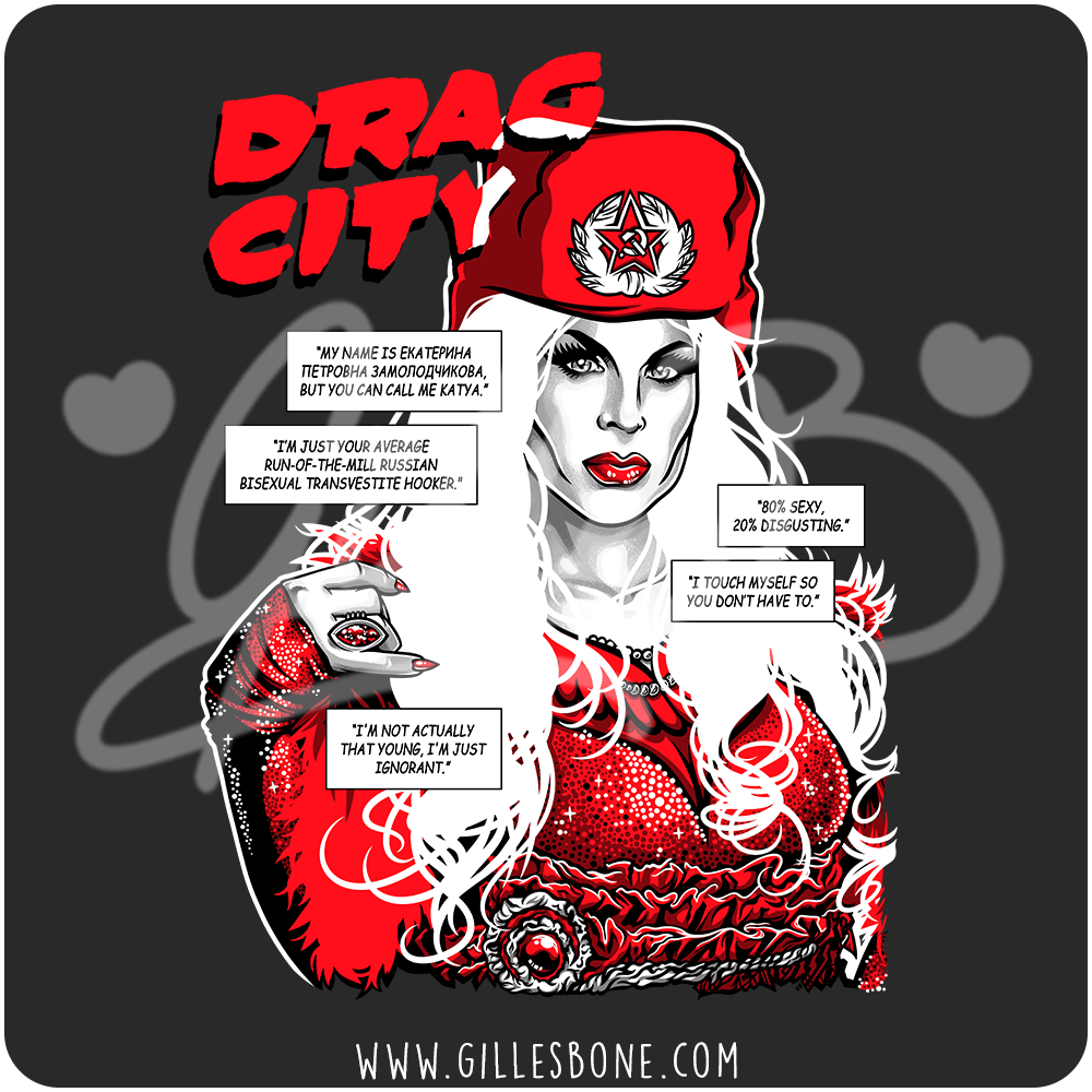 Drag City Katya Zamolodchikova T-Shirt - Image 2