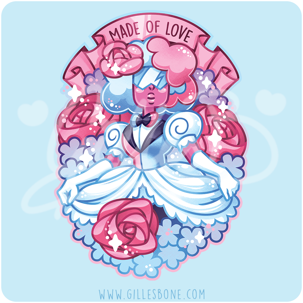 Made Of Love T-Shirt - Image 2