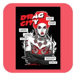 Drag City Aja A4 Print [Discontinued]