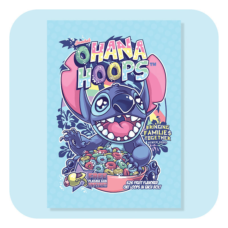 Ohana Hoops Poster
