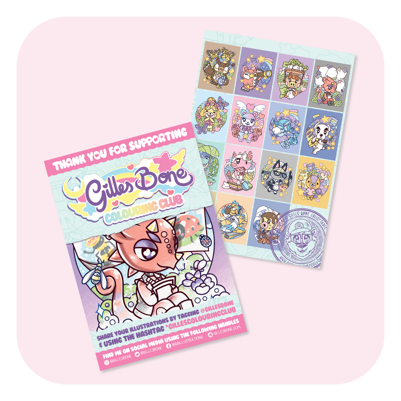 Villager Crossing Colouring Pages - Set of 15 Sheets - Image 5
