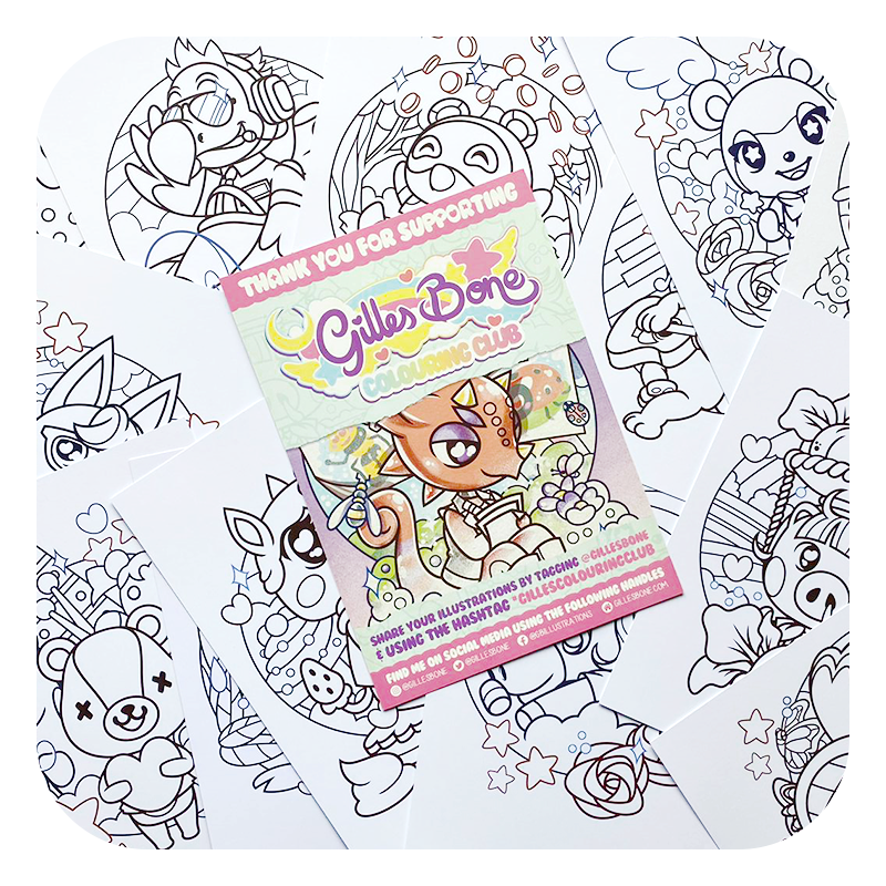 Villager Crossing Colouring Pages - Set of 15 Sheets