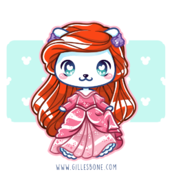 Nya Nya Neko Ariel Pink Dress