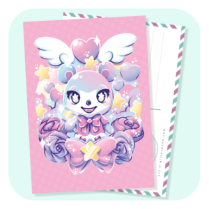 Jude Magical Bear Postcard