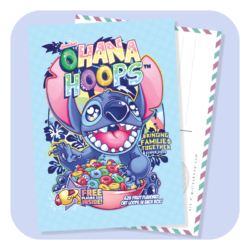Ohana Hoops Postcard