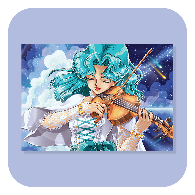 Ocean Serenade A4 Print