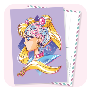 Magical Lock And Key Postcard