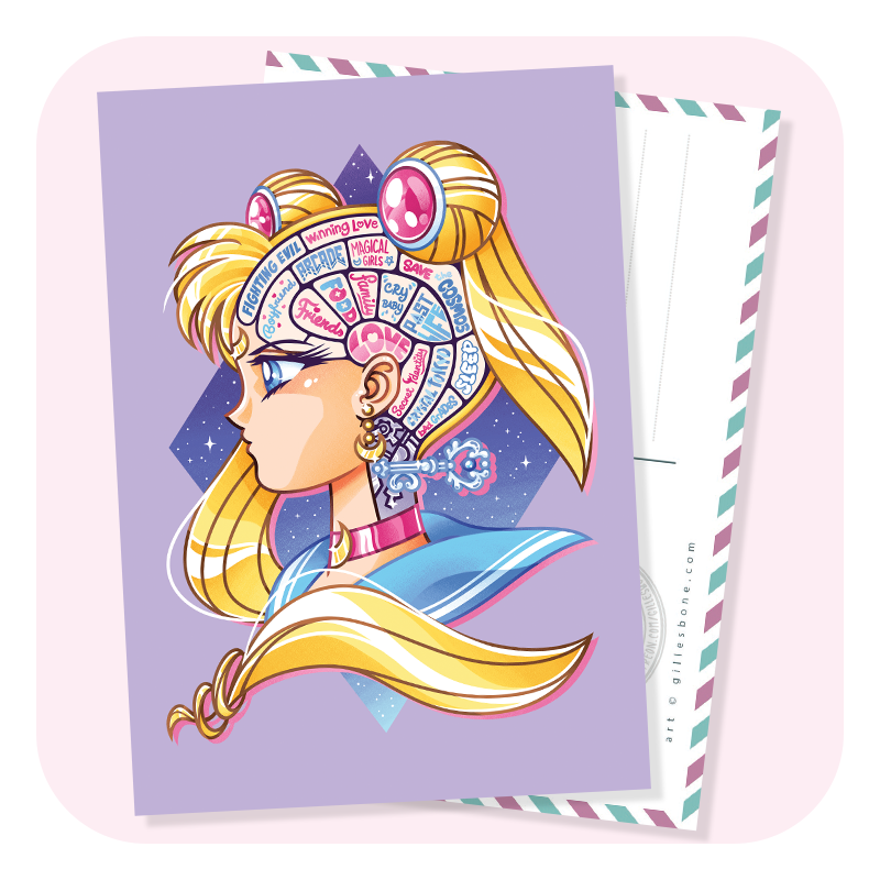 Magical Lock And Key Postcard