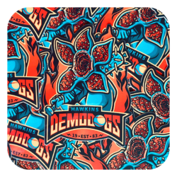 Hawkins Demodogs Waterproof Sticker