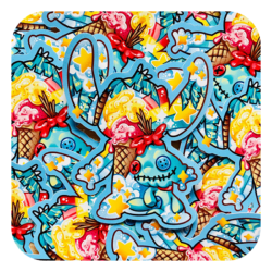Magical Silhouette Stitch Waterproof Sticker