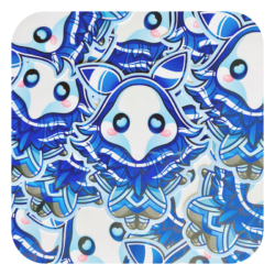 Nya Nya Neko Abyssal Mage Hydro Waterproof Sticker