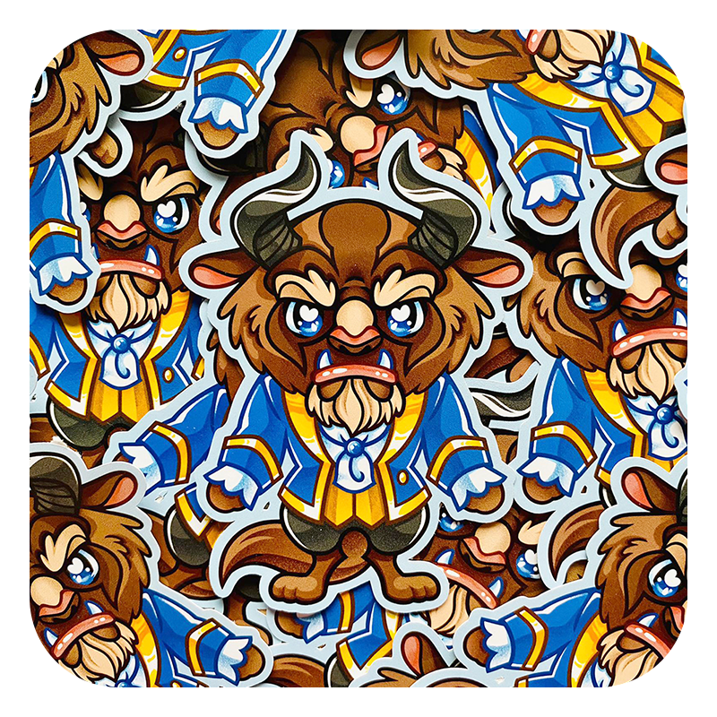 Nya Nya Neko Beast Waterproof Sticker