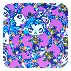 Nya Nya Neko Jinx (Arcane) Waterproof Sticker