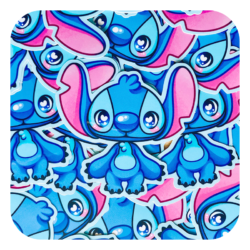Nya Nya Neko Stitch Waterproof Sticker