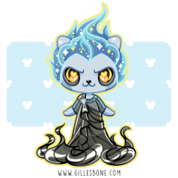 Nya Nya Neko Hades (Stained Glass)