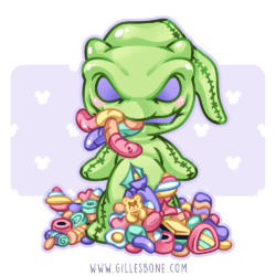 Nya Nya Neko Oogie Boogie Candy Variant (Glow in the Dark)