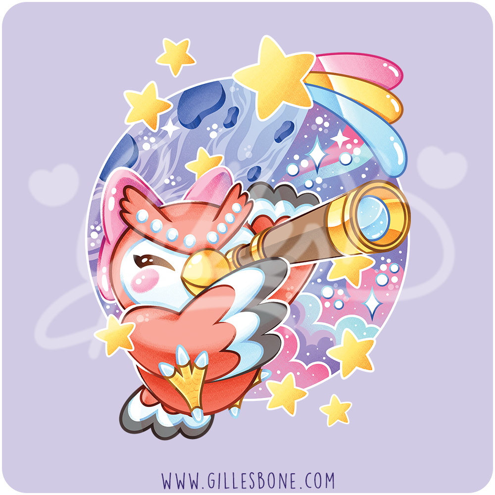 Starry Night Celeste T-Shirt - Image 2