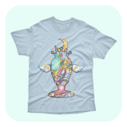 Magical Silhouettes Holy Grail T-Shirt