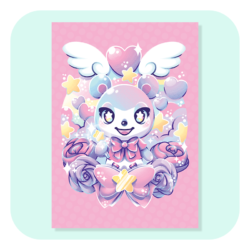 Jude Magical Bear A4 Print