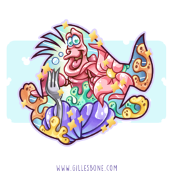 Magical Silhouettes Flounder