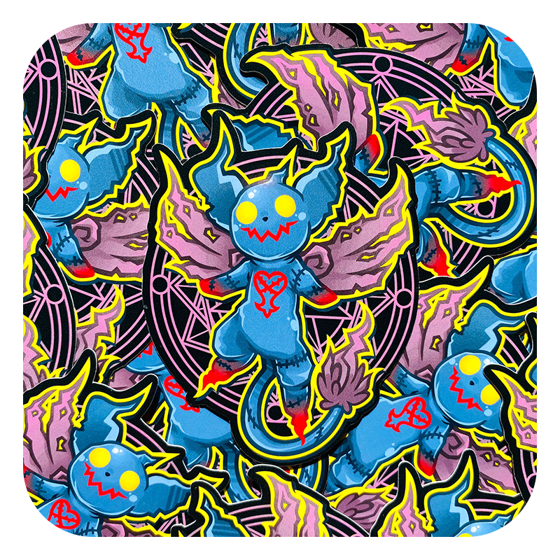 Heartless Kero Waterproof Sticker