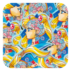 Lock And Magical Time Key Waterproof Sticker