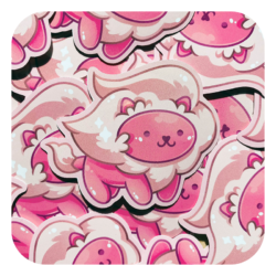 Nekomon Lion Waterproof Sticker