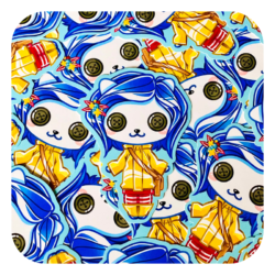 Nya Nya Neko Coraline Waterproof Sticker