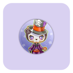 Nya Nya Neko Dr Facilier Badge Button