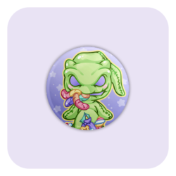 Nya Nya Neko Oogie Boogie (My Candy) Badge Button