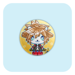 Nya Nya Neko Sora Badge Button