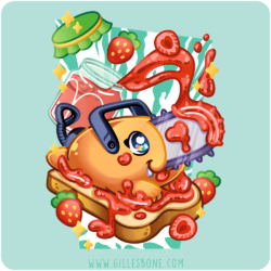 Chainsaw Man Dreaming Of Jam And Bread T-Shirt