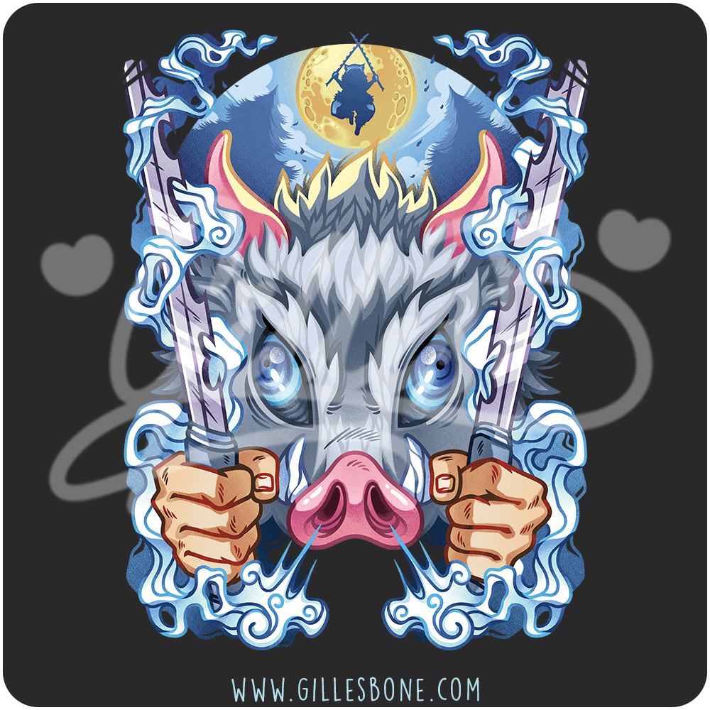 Demon Slayer Beast Breathing 3rd Form Devour Sweatshirt - Image 2