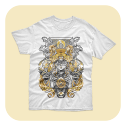 Sailor Moon Dark Side Of The Moon (Gold Version) T-Shirt