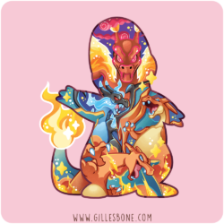 Magical Silhouettes Charmander Sweatshirt