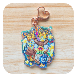 Why Did It Have To Be Bugs?! Blathers Acrylic Keyring