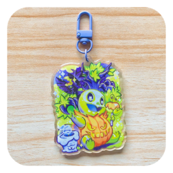I Will Always Quirtle You (Halloween) Acrylic Keyring