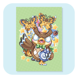 Why Did It Have To Be Bugs?! Blathers A4 Print