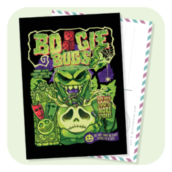 Boogie Bugs Postcard