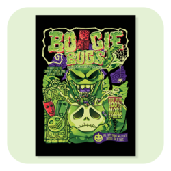 Boogie Bugs A4 Print