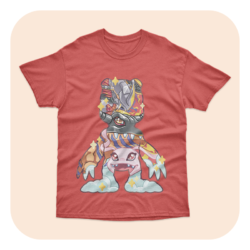 Magical Silhouettes Agumon T-Shirt