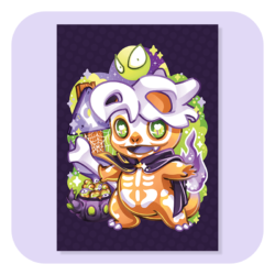 I Will Always Charish You (Halloween) A4 Print