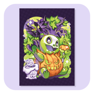 I Will Always Quirtle You (Halloween) A4 Print