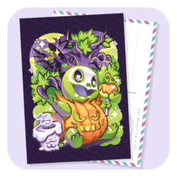 I Will Always Quirtle You (Halloween) Postcard
